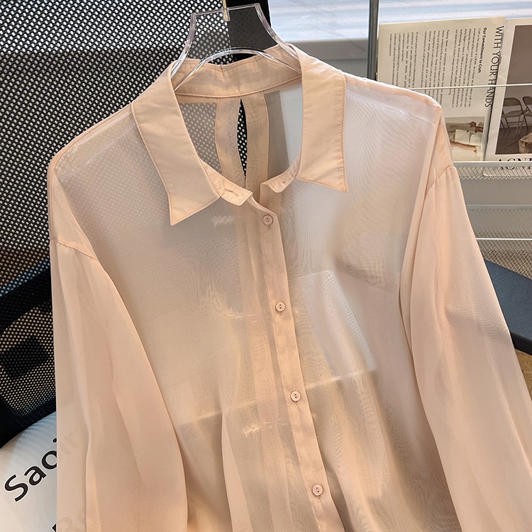 Áo Sơ Mi Chống Nắng Vải Mỏng Thời Trang Mùa Hè 65165