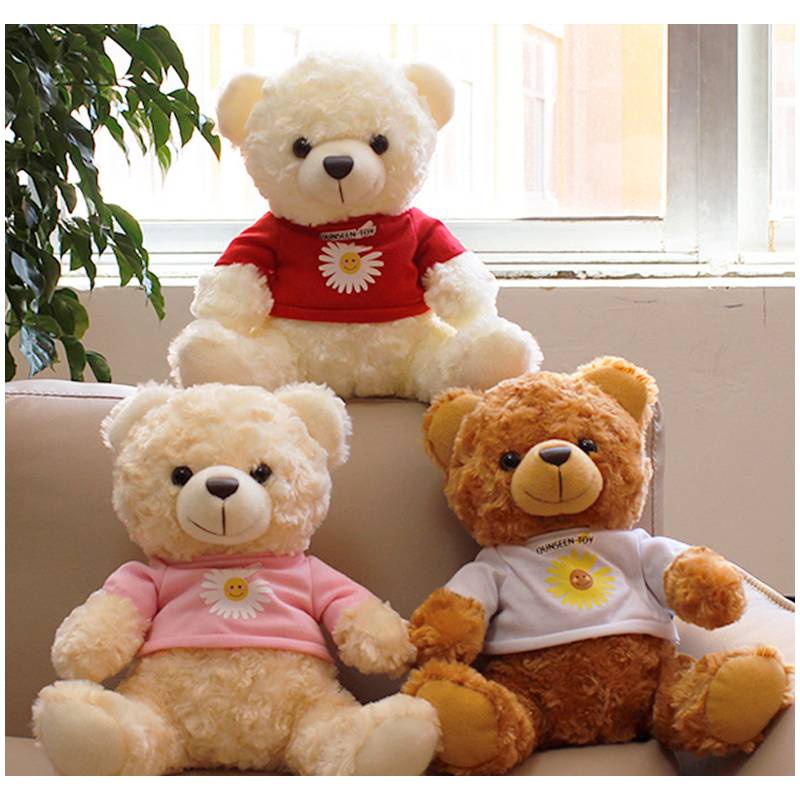 Thú Nhồi Bông Hình Gấu Teddy Xinh Xắn Đáng Yêu