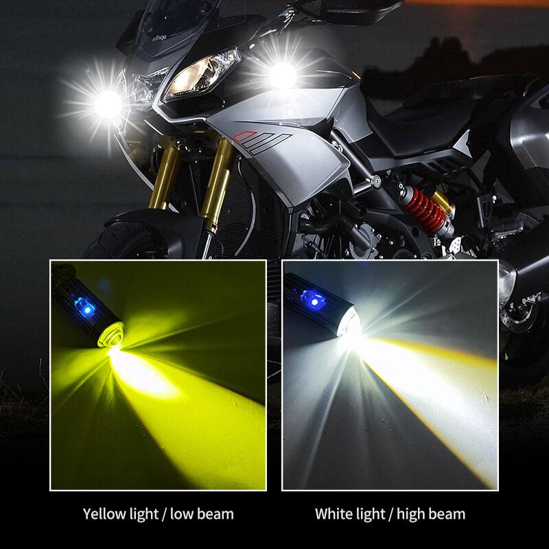 Đèn Pha Led H6 H6 6500K 12V Chuyên Dụng Cho Xe Mô Tô