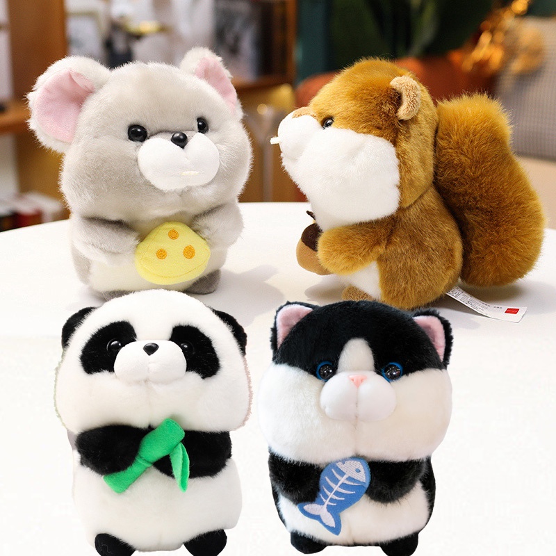 Thú Nhồi Bông Hình Gấu Trúc Dễ Thương Cho Bé 20cm