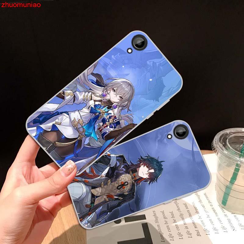 For htc desire u11 x9 10 pro evo honkai star rail phone case plain quần áo mẫu03 ốp lưng điện thoại silicon mềm