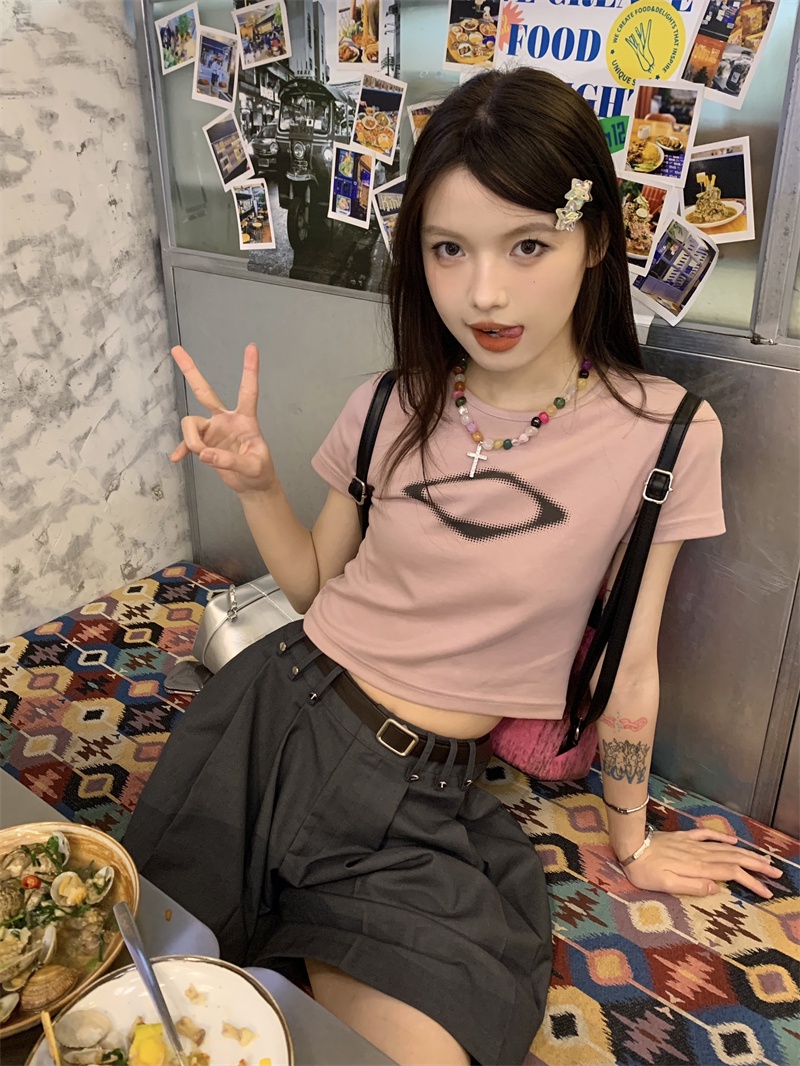 Áo Thun Cộc Tay Dáng Ôm Mùa Hè 65161