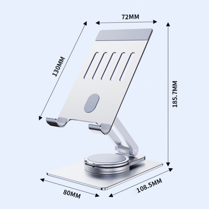 Tàu Chiến 24h-360 24h Chất Lượng Cao° Giá Đỡ Điện Thoại Bằng Nhôm Có Thể Xoay Tiện Dụng