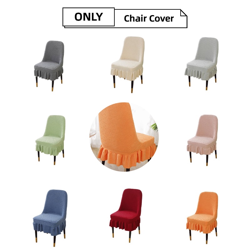 Vỏ Bọc Ghế Ăn Bốn Mùa Dày Co Giãn Có Nhiều Màu Và Kích Cỡ