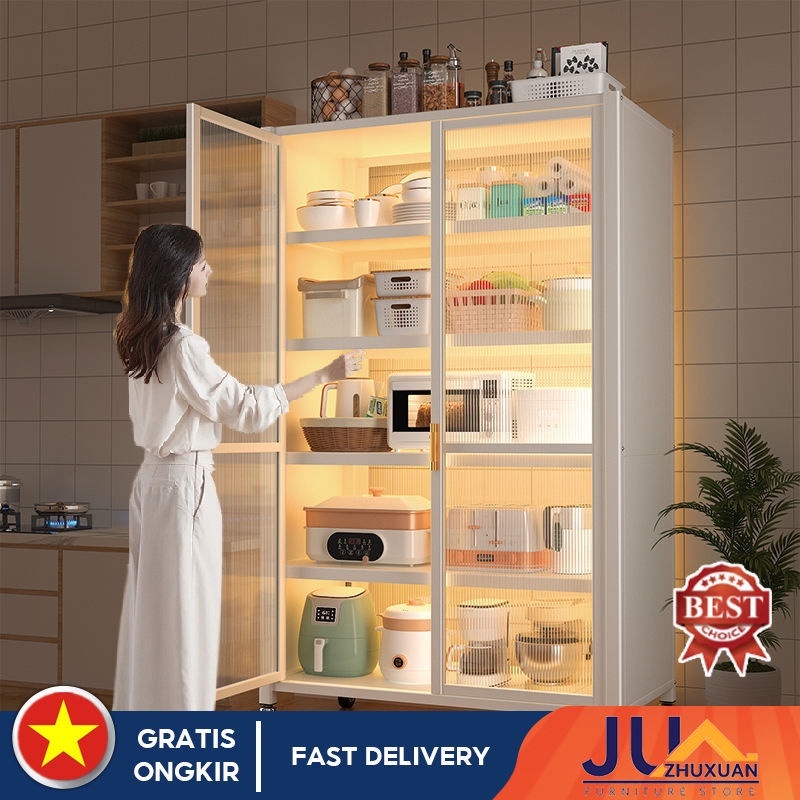 Tủ Đựng Đồ Dùng Nhiều Tầng Đa Năng Tiện Dụng Cho Nhà Bếp