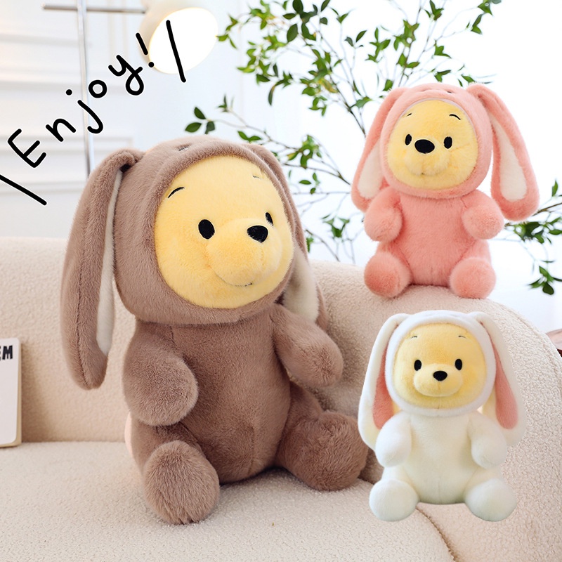 Gấu Pooh Nhồi Bông Mềm Mại Xinh Xắn