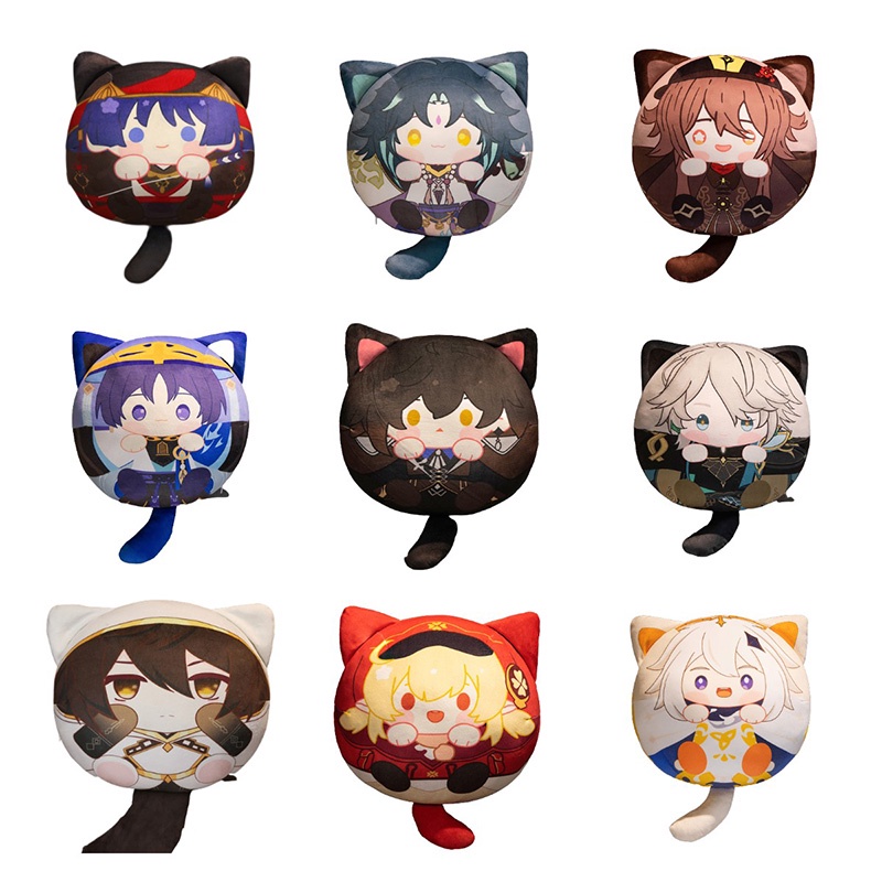 Thú Nhồi Bông Hình Nhân Vật Genshin Dễ Thương