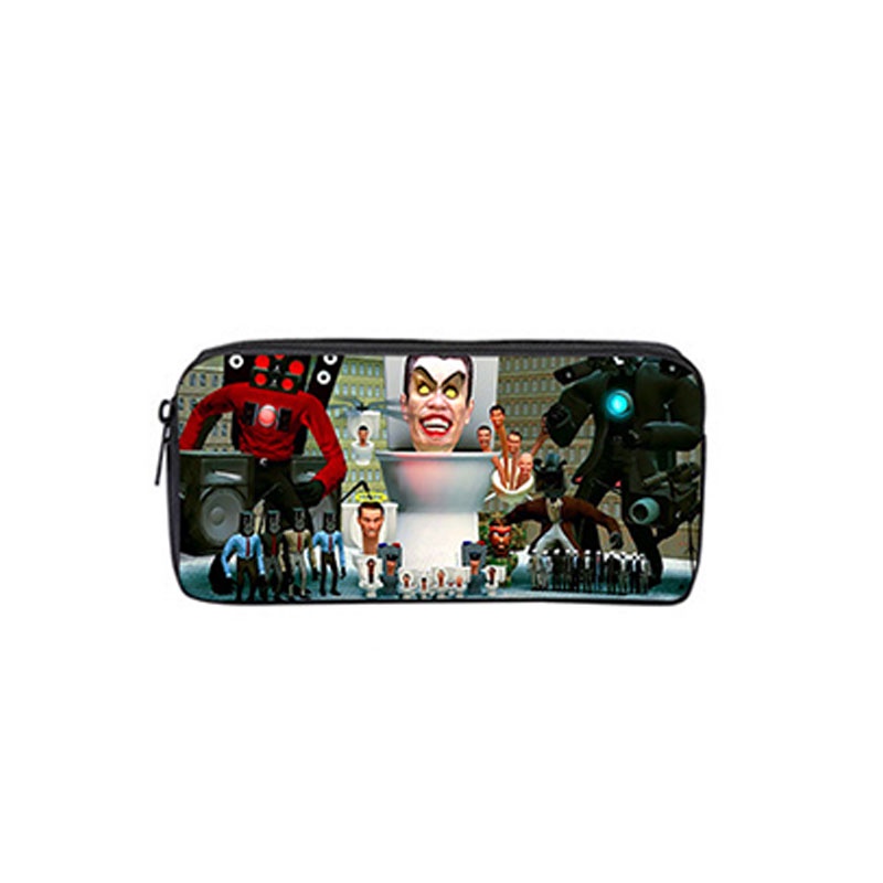 Mới Túi Đựng Bút Hình toilet Skibidi In Hình Làm Quà Tặng Cho Học Sinh