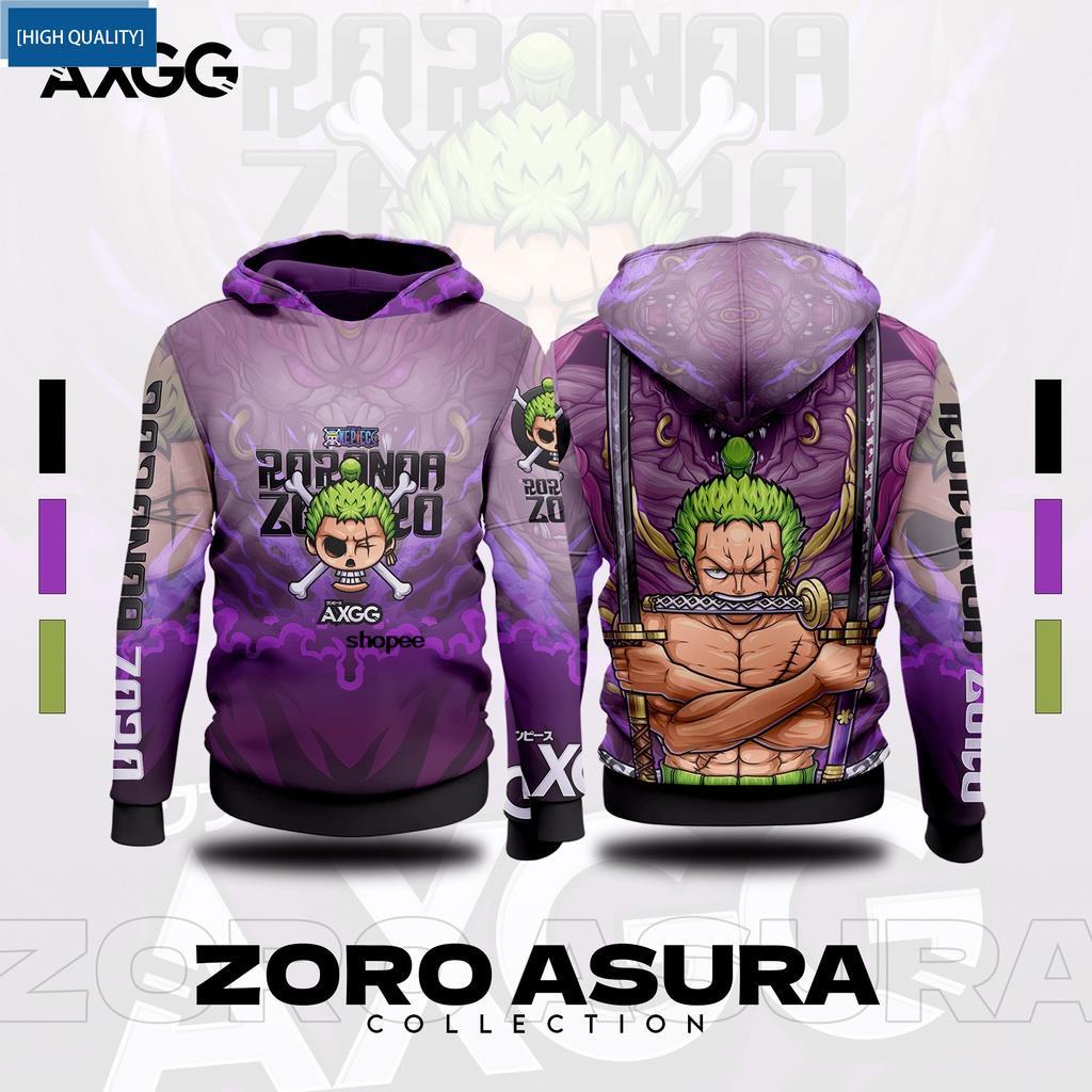 Axgg 'one piece - áo khoác zoro asura'