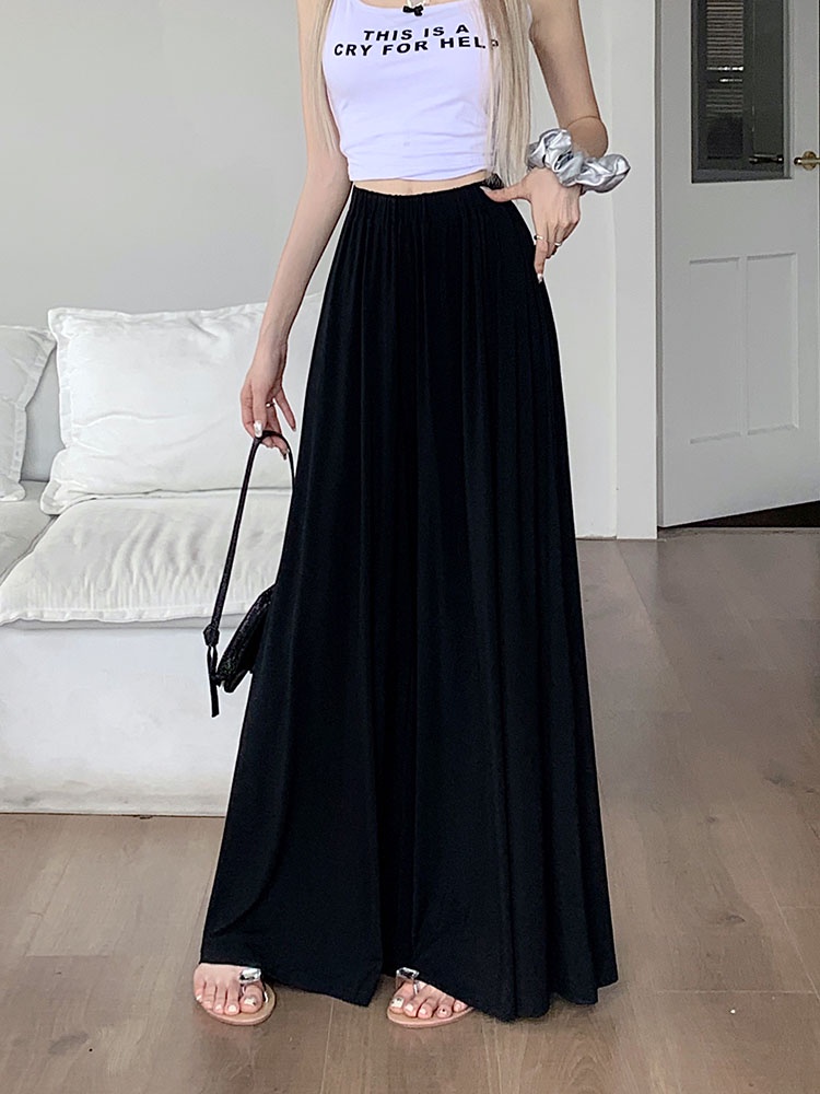 Quần Ống Rộng Lưng Cao Thời Trang Mùa Hè Hàng Mới 64453