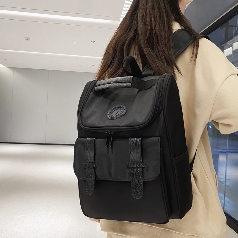 JINRU Balo vải oxford nam nhiều màu Cỡ Lớn Balo Thời Trang 2023 NEW K96T03V