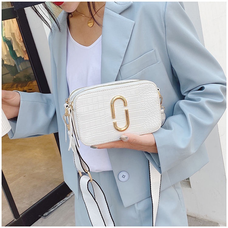 Túi Đa Năng Túi Nữ Túi Mới Phong Cách Phương Tây Túi Nhỏ Họa Tiết Rằn