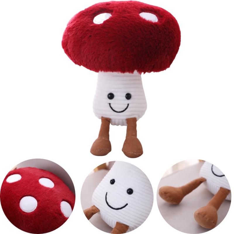 Đồ Chơi Nhồi Bông Hình Cây Nấm Siêu Mềm Nhiều Màu Sắc 20cm / 26cm / 40cm