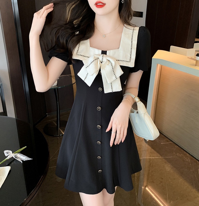 Đầm Thiết Kế Mới Đính Nơ Xinh Xắn Thời Trang Dành Cho Mùa Hè