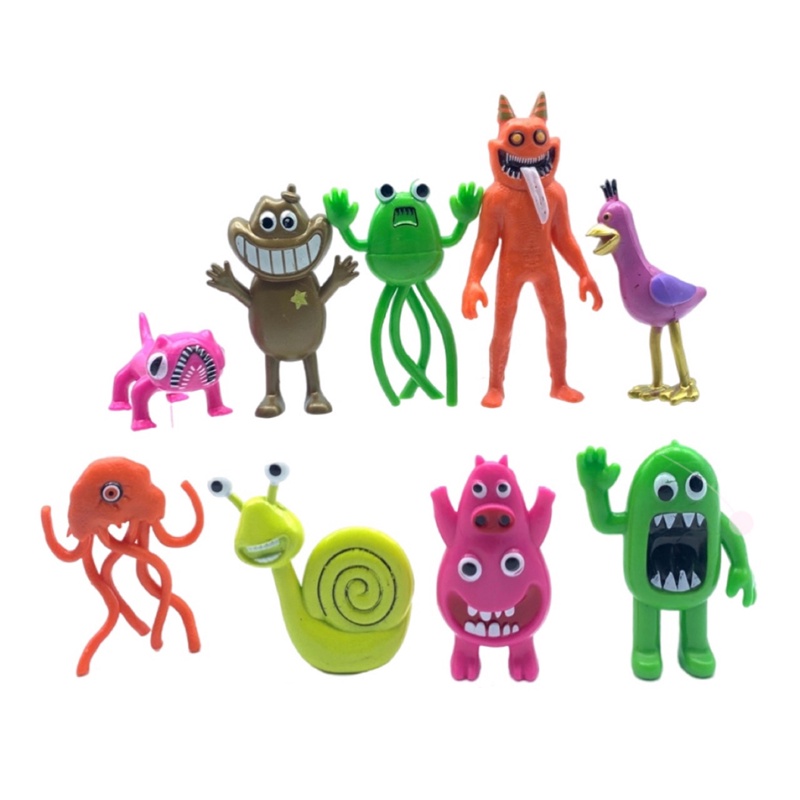 Bộ Mô Hình Búp Bê Garten of Banban Kèm Nhãn Dán Độc Đáo Trang Trí Thủ Công Cho Bé