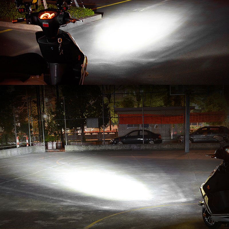 Đèn Pha led H4 ba20d 12v p15d H4 Chuyên Dụng Cho Xe Mô Tô