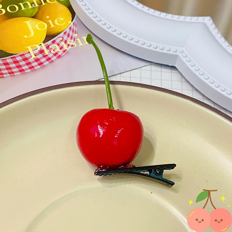 Kẹp Tóc Hình Trái Cây Dễ Thương Vui Nhộn Cho Bé Gái