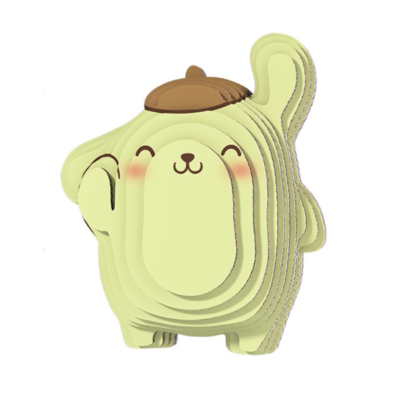 SANRIO Bộ Xếp Hình 3D Hình Hello Kitty