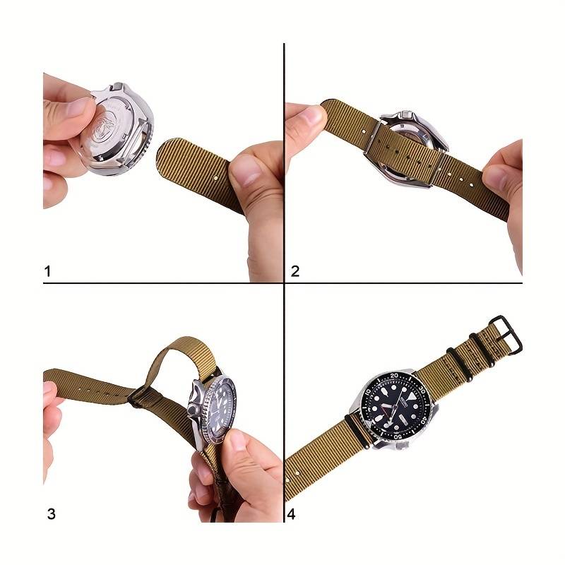 Dây đeo Đối với Đồng hồ Garmin /Đồng hồ Samsung Galaxy/Đồng hồ Huawei /Đồng hồ Amazfit Dây đồng hồ thông minh dây đồng hồ vải Dây đồng hồ 20mm 22mm 18mm