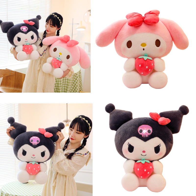 Búp Bê Nhồi Bông Kuroomi Và Meiru Siêu Dễ Thương