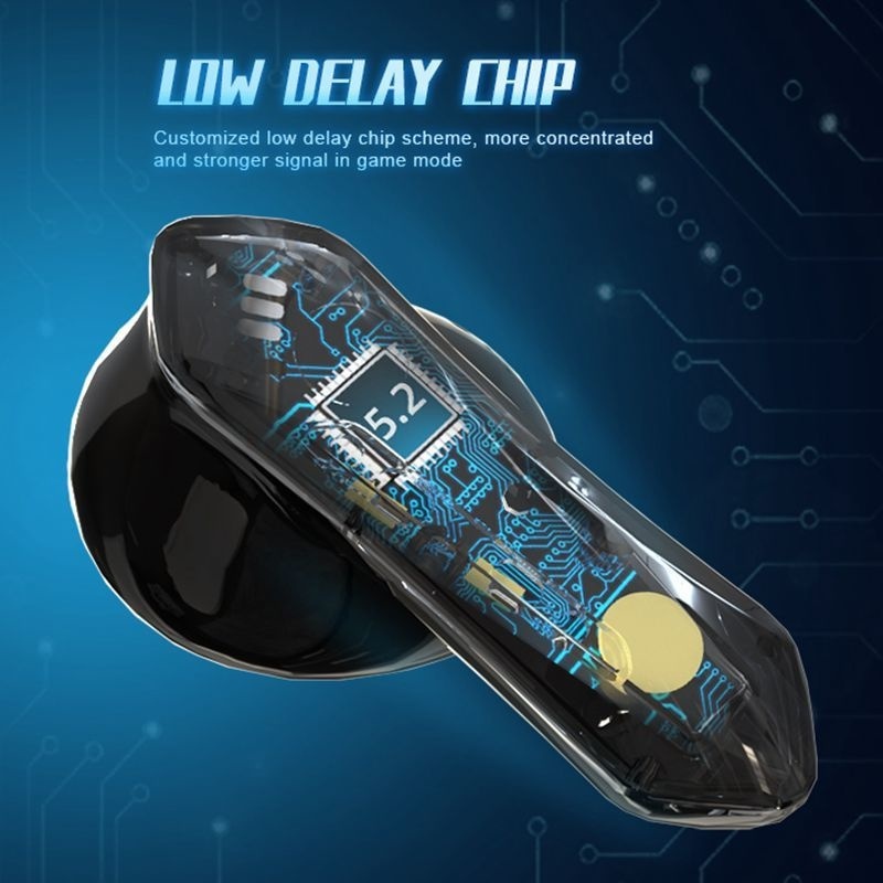 Tai Nghe Nhét Trong Không Dây X16Pro Bluetooth 5.2 TWS Chống Thấm Nước Có Micro Dùng Để Chơi Game