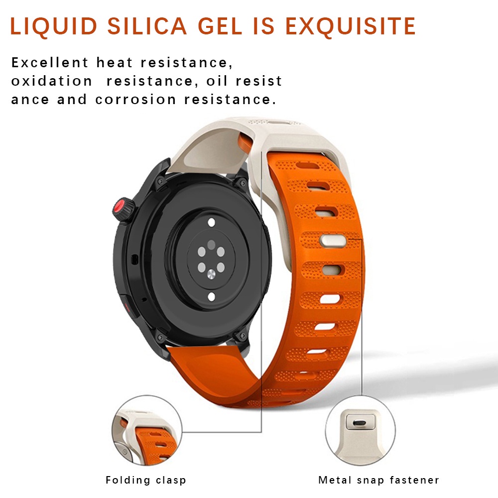 Dây Đeo Silicone Mềm Thay Thế Cho Đồng Hồ Garmin Venu Sq 2 SQ2 Music