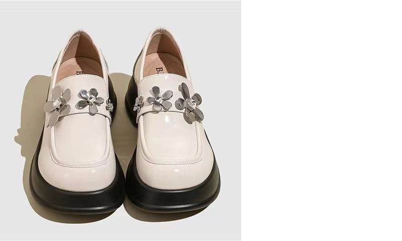 𝐘𝐮𝐬𝐡𝐨𝐩 Mary Jane giày da nhỏ Xuân Thu nữ khí chất kiểu Pháp mới nhất thời trang đế dày phong cách Anh