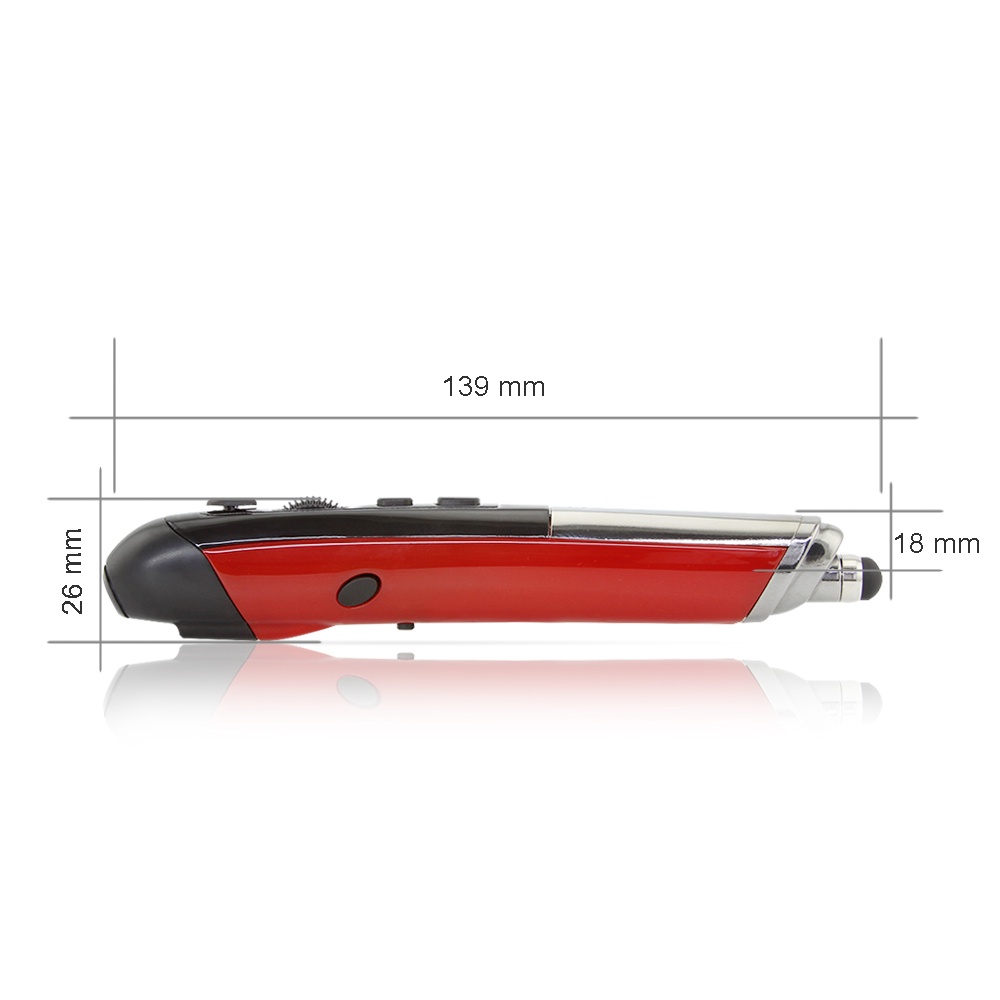 Chuột Bút Cảm Ứng Không Dây 1600 DPI 2.4G 2.4G Cho PC / Laptop / Điện Thoại Thông Minh