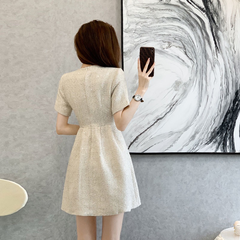 Váy Cao Cấp , kim sa lấp lánh kín đáo sáng trọng cho phái nữ