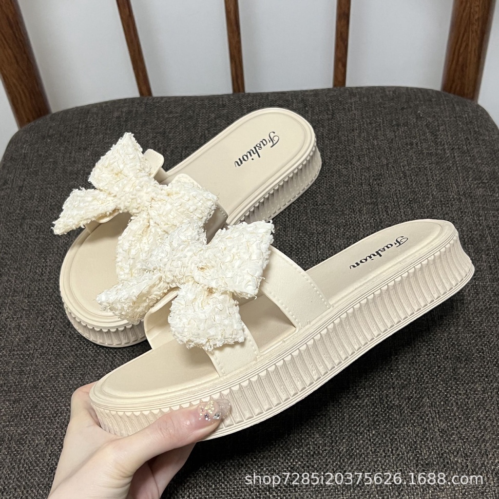 Dép nữ ICCLEK 31zHD071921 đế bánh mì thoải mái