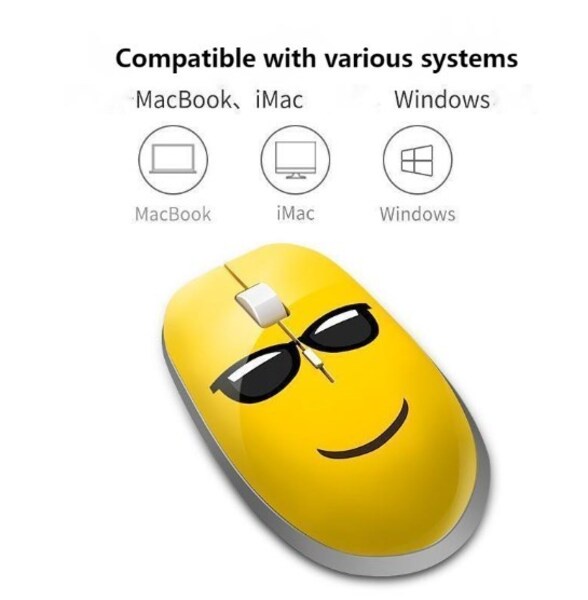 Chuột Không Dây Chơi Game 2.4G Cho PC / iPad / Điện Thoại Di Động / Máy Tính Bảng