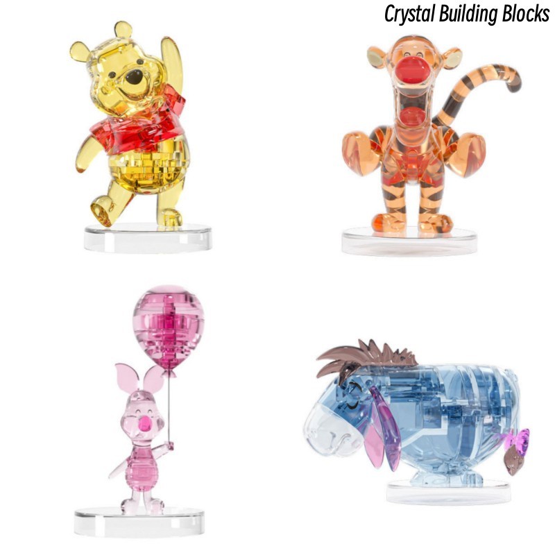 DISNEY Set 15 Khối Lắp Ráp Hình Động Vật Đáng Yêu Cho Bé