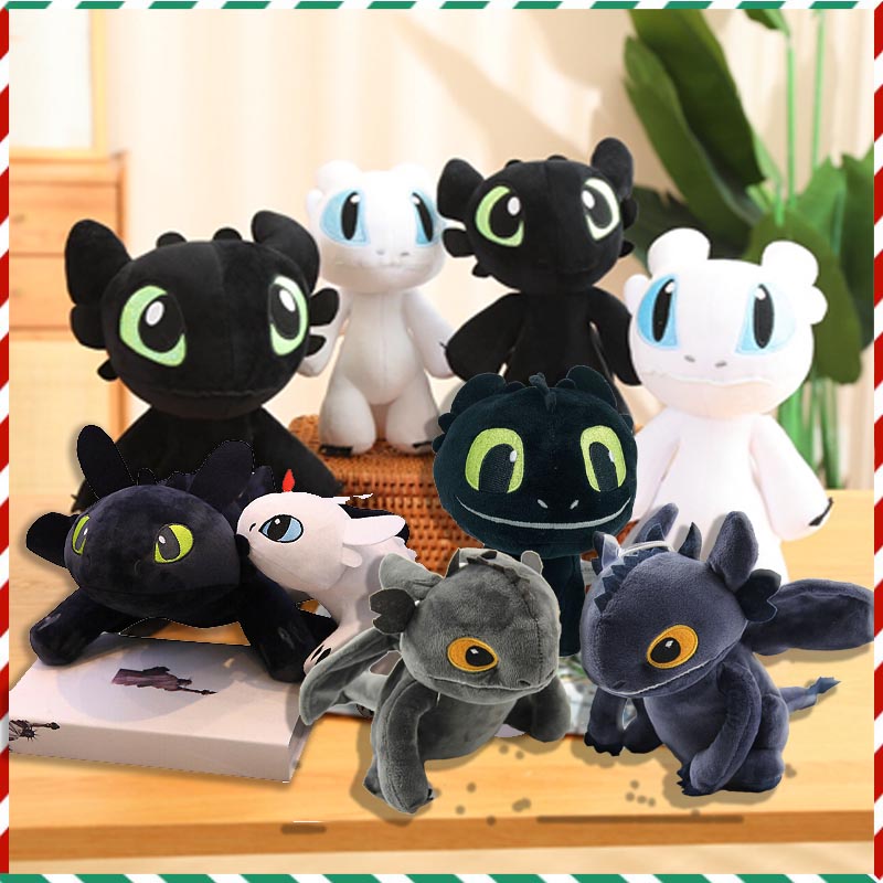 Mô Hình Rồng 3 Răng Kích Thước 16-35cm Trong Phim How To Train Your Dragon