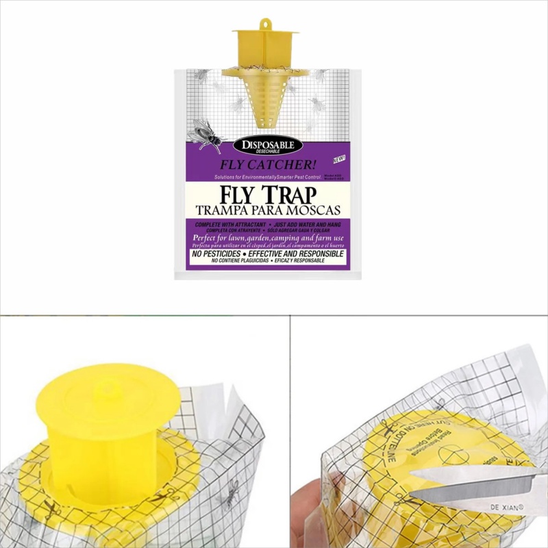 Bẫy Ruồi Xanh Dạng Treo Tiện Dụng Cho Gia Đình