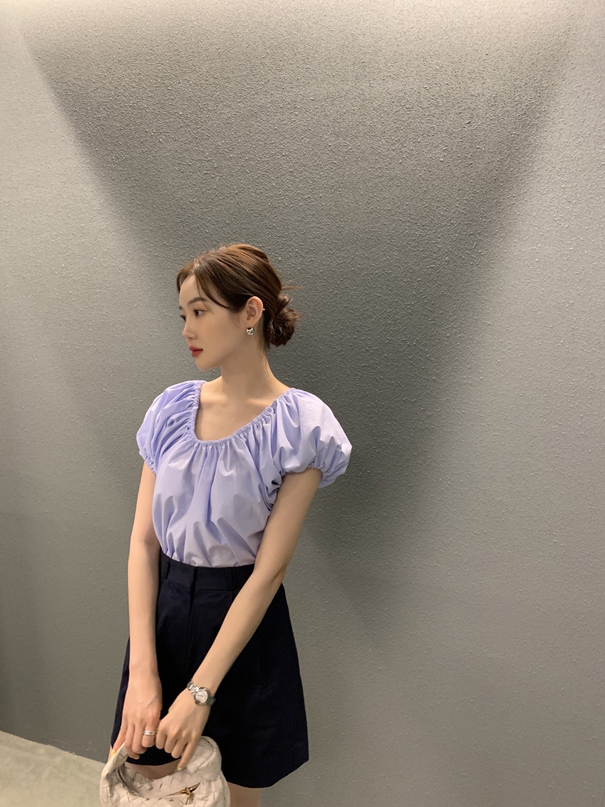 Áo Sơ Mi Ngắn Tay Phong Cách Hàn Quốc Cơ Bản Thời Trang Mùa Hè 65251