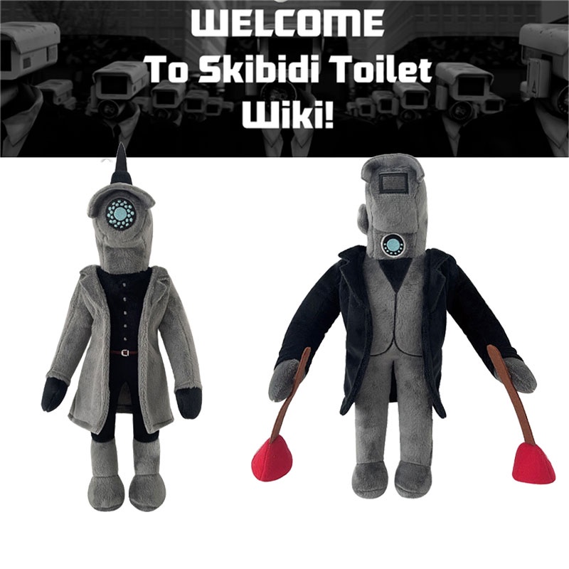 Đồ Chơi Nhồi Bông Hình toilet skibidi 30cm Vui Nhộn Trang Trí Nhà Cửa / Người Lớn / Trẻ Em