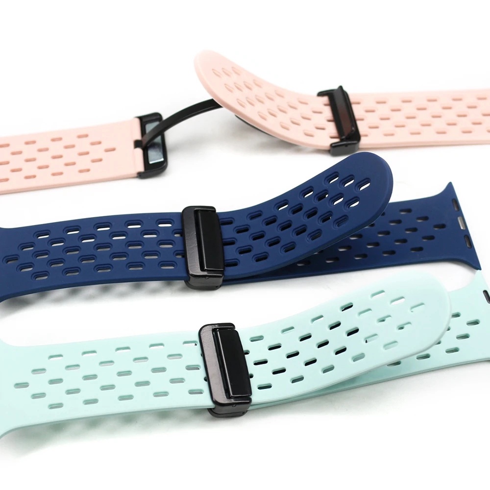 Dây đeo silicon 20mm cho amazfit gts 4/4 mini / gtr mini / 2 / 2e / gts 2 mini / amazfit bip 1s / gts 2 / bip lite / gtr 42mm dây đeo khóa từ silicon