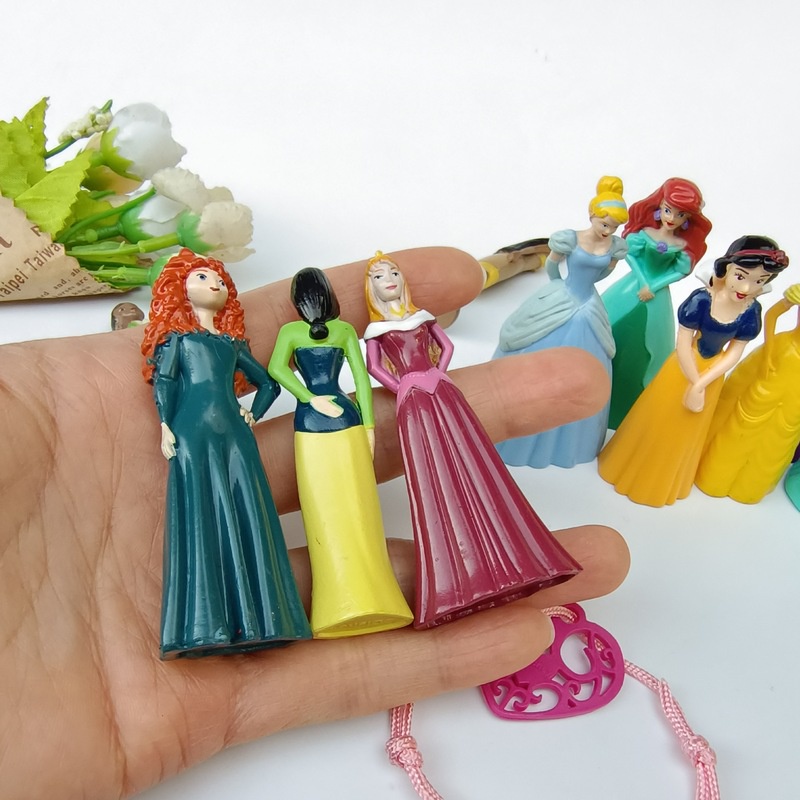 Bộ Búp Bê Công Chúa Bạch Tuyết Lọ Lem Bằng PVC 11 7cm