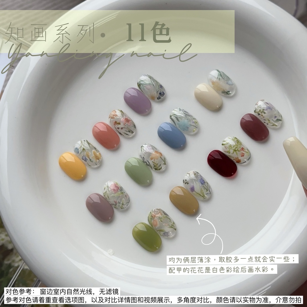 Sơn pastel, sơn mùa xuân và mùa hè, màu tiểu thư sang trọng chai 12ml