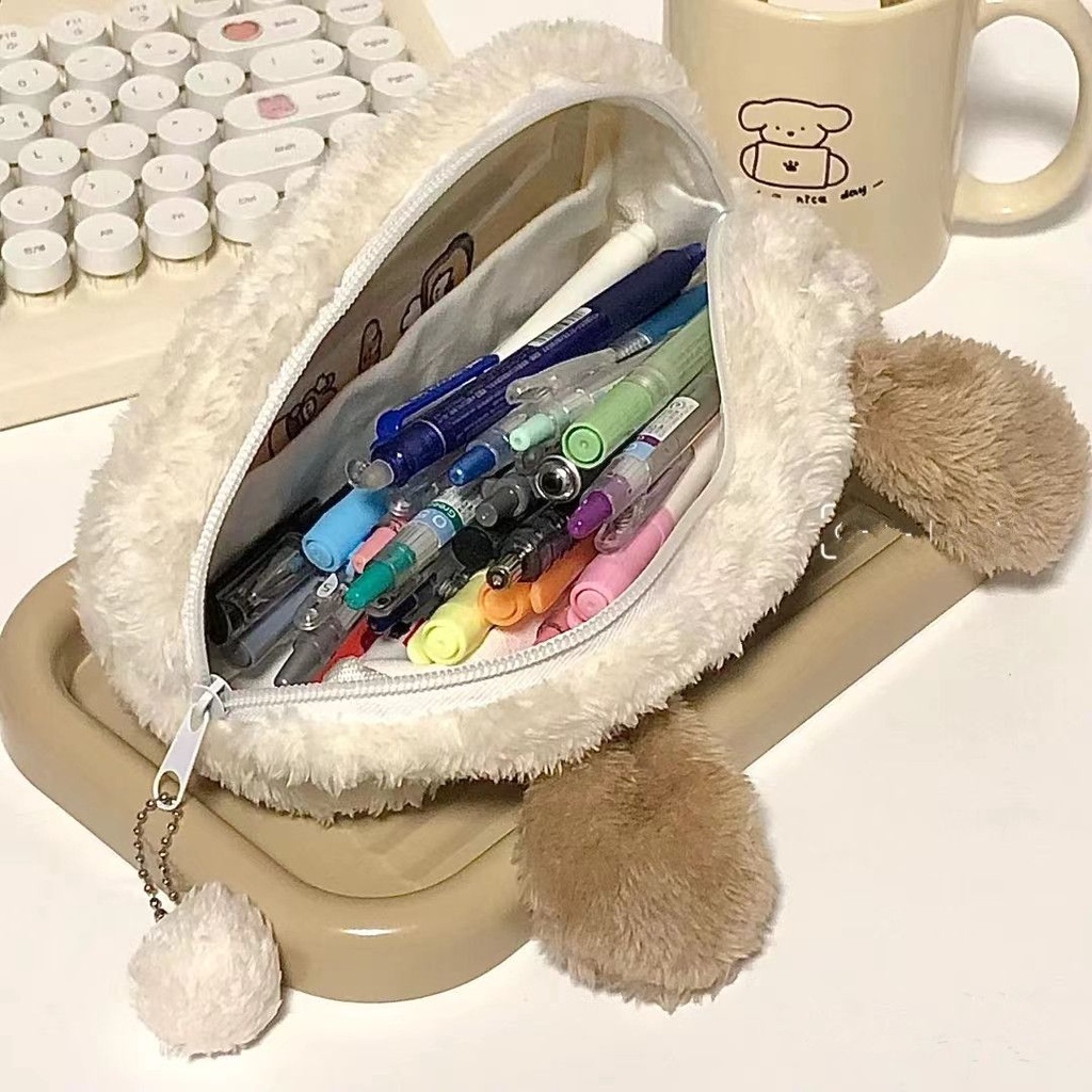 SANRIO Túi Đựng Bút Hình Cinnamoroll Hoạt Hình Dễ Thương