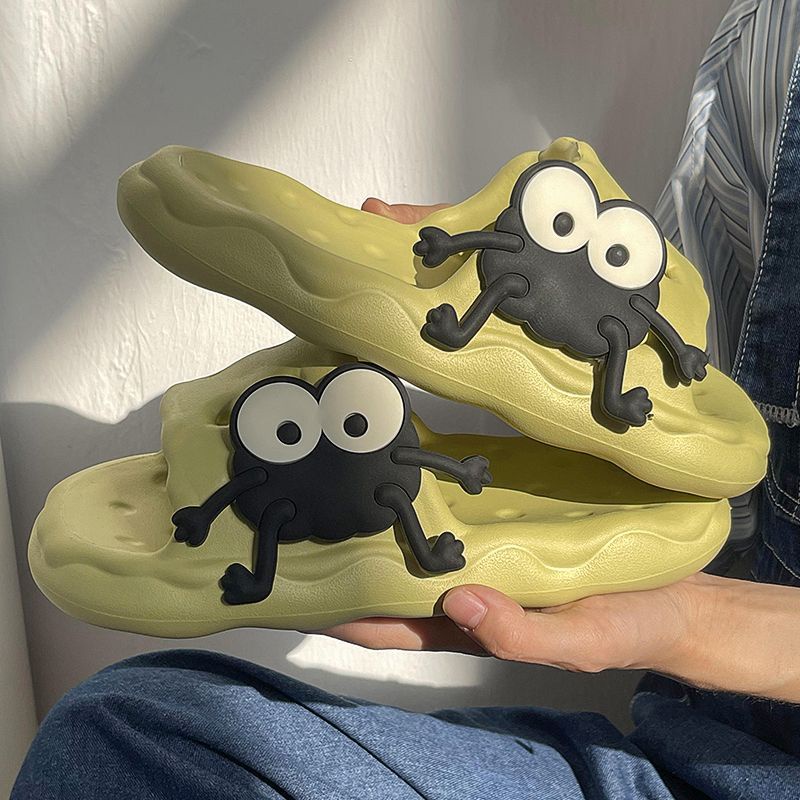 ISAHINI dép nữ dép bánh mì dép nữ dép đi trong nhà đế mềm chống trượt 20Z230501010