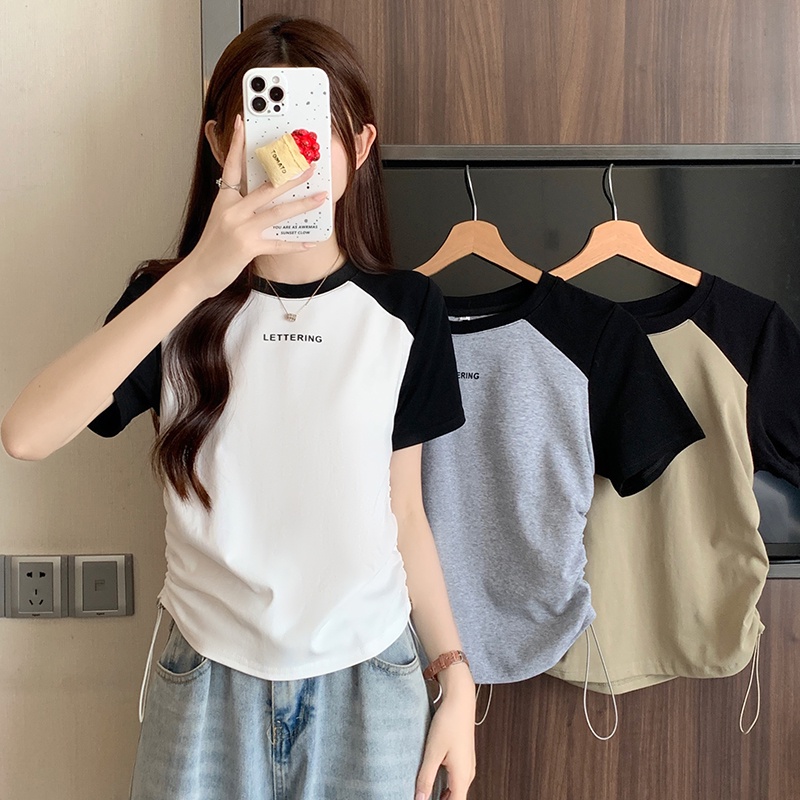 64121 Áo Thun Nữ Ngắn Tay Mùa Hè