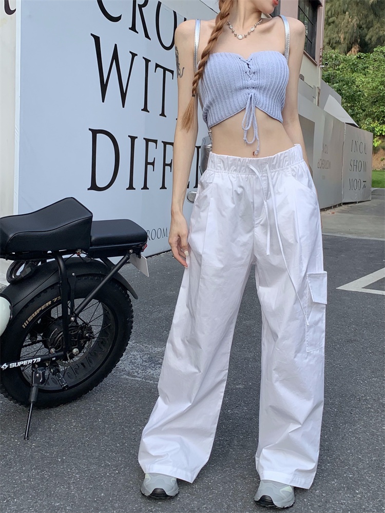 64442 Quần Tây Nam Ống Rộng Có Túi