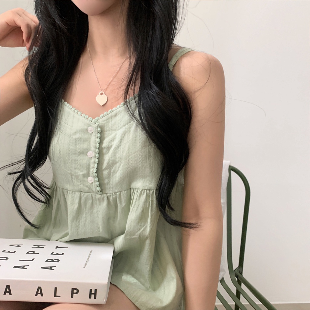 64863 Áo Yếm Jacquard Sang Trọng Ngọt Ngào