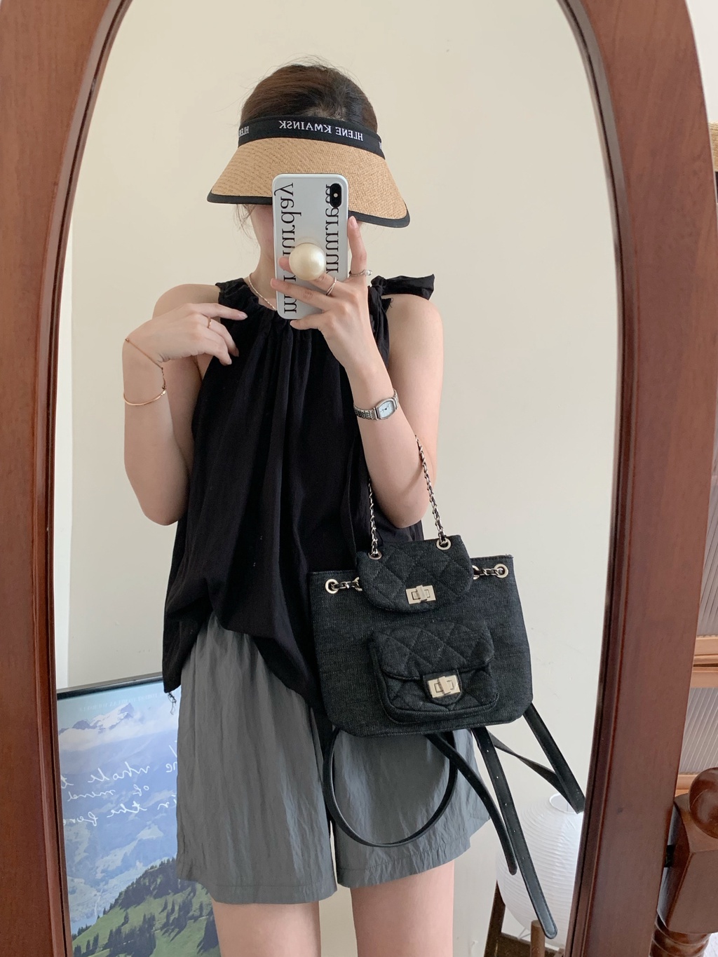 Áo Kiểu Dây Rút Dáng Chữ a Phong Cách Mùa Hè Mới 65538