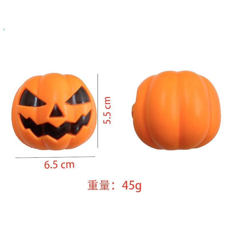 Bóng Cao Su Hình Ma Bí Ngô Trang Trí Halloween