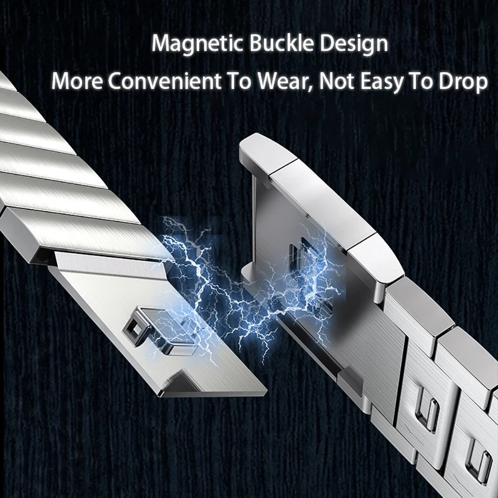 Dây Đeo Inox Khóa Nam Châm Cho Đồng Hồ Thông Minh Xiaomi watch S1 S1 S2 S1 Pro 22mm