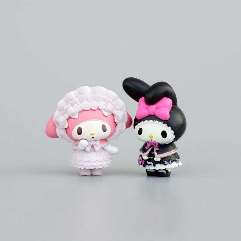 Bộ 5 Mô Hình Nhân Vật Hoạt Hình Sanrio Kuromi Melody