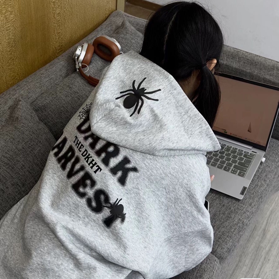 Áo hoodie Trùm Đầu Áo cho Nữ Mùa Thu form Rộng, áo nữ