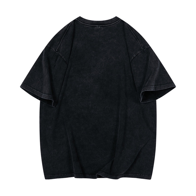 Áo Thun Tay Ngắn Hoạ Tiết In Phong Cách Retro